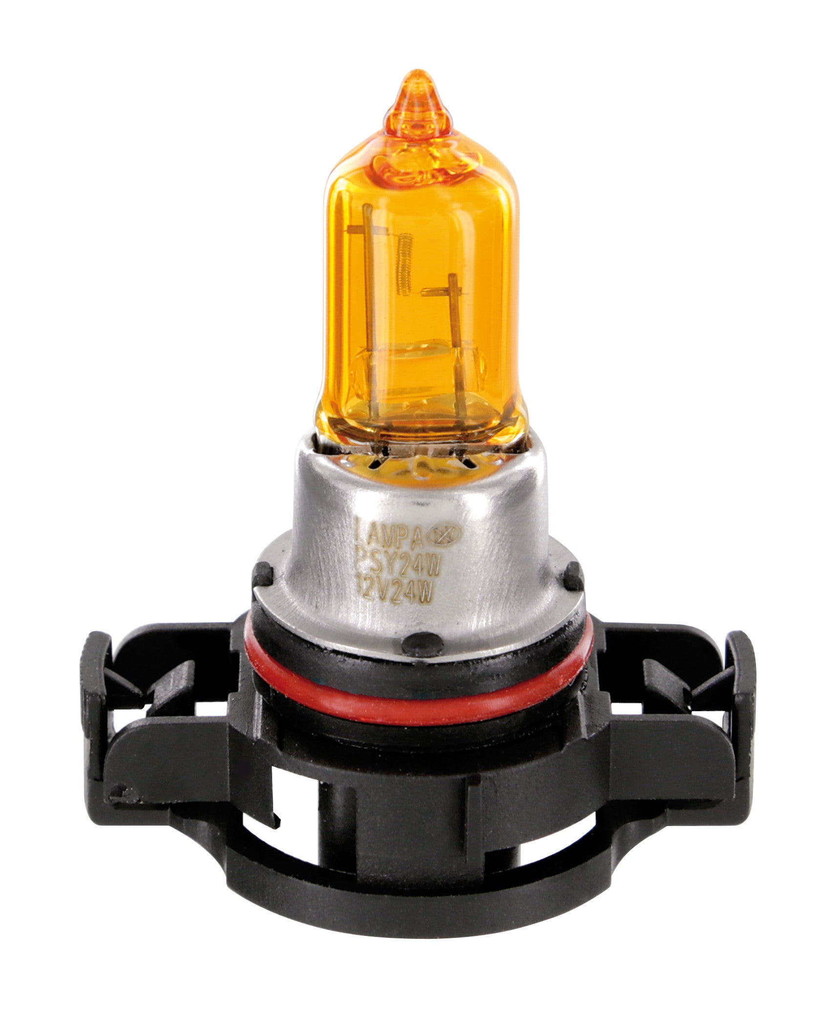 12V Lampada alogena - PSY24W - 24W - PG20-4 - 1 pz - D/Blister - Arancio