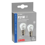 12V Lampada 1 filamento - P21W - 21W - BA15s - 2 pz - Scatola