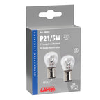 12V Lampada 2 filamenti - P21/5W - 21/5W - BAY15d - 2 pz - Scatola
