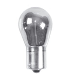 12V Lampada 1 filamento - (P21W) - 21W - BA15s - 2 pz - Scatola - Cromo/Rosso