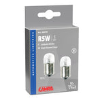 12V Lampada sferica - R5W - 5W - BA15s - 2 pz - Scatola
