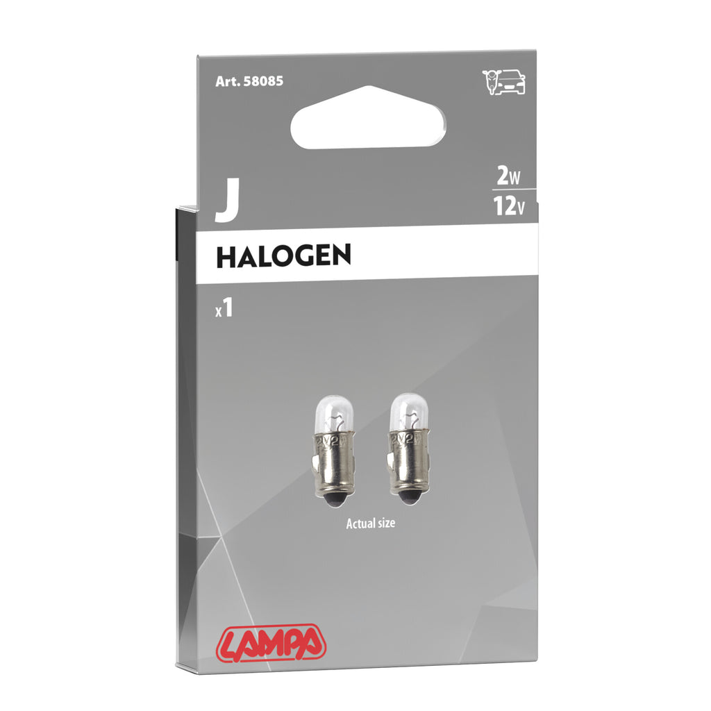 12V Lampada mignon - 2W - BA7s - 2 pz - Scatola