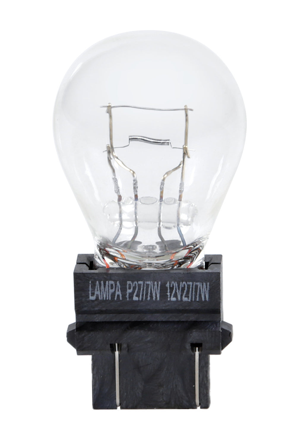 12V Lampada 2 filamenti - P27/7W - 27/7W - W2,5x16q - 2 pz - Scatola