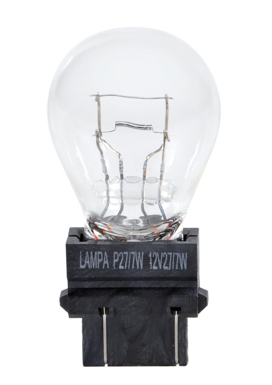 12V Lampada 2 filamenti - P27/7W - 27/7W - W2,5x16q - 2 pz - Scatola