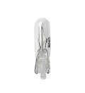 12V Lampada con zoccolo vetro - T5 - 1,2W - W2x4,6d - 10 pz - Scatola