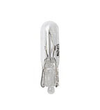 12V Lampada con zoccolo vetro - T5 - 1,2W - W2x4,6d - 10 pz - Scatola