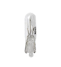 12V Lampada con zoccolo vetro - T5 - 1,2W - W2x4,6d - 2 pz - Scatola