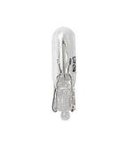 12V Lampada con zoccolo vetro - T5 - 1,2W - W2x4,6d - 2 pz - Scatola