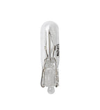 12V Lampada con zoccolo vetro - T5 - 2W - W2x4,6d - 10 pz - Scatola