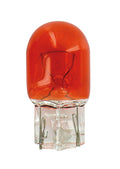 12V Lampada con zoccolo vetro - WY21W - 21W - W3x16d - 2 pz - Scatola - Arancio