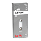 12V Lampada siluro - C5W - 11x35 mm - 5W - SV8,5-8 - 10 pz - Scatola