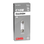 12V Lampada siluro - C10W - 11x35 mm - 10W - SV8,5-8 - 10 pz - Scatola