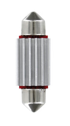 12/24V Led Series - 12 SMD x 1 chip - (C5W) - 12x36 mm - SV8,5-8 - 1 pz - Scatola - Bianco - Doppia polarità - Resistenza incorporata