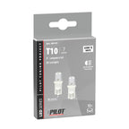 12V Colour-Led, lampada 1 Led - (T10) - W2,1x9,5d - 2 pz - Scatola - Bianco