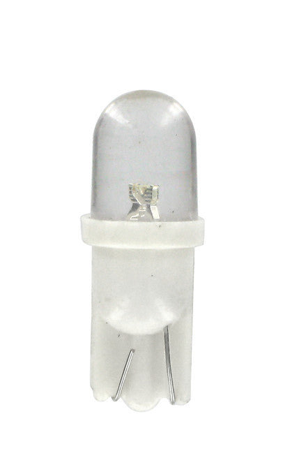 12V Colour-Led, lampada 1 Led - (T10) - W2,1x9,5d - 2 pz - Scatola - Bianco