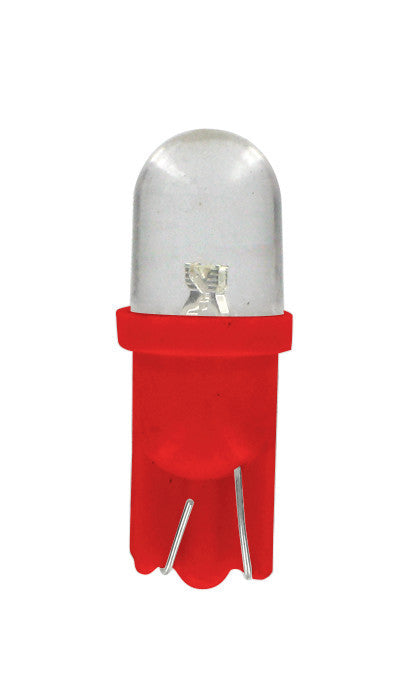 12V Colour-Led, lampada 1 Led - (T10) - W2,1x9,5d - 2 pz - D/Blister - Arancio