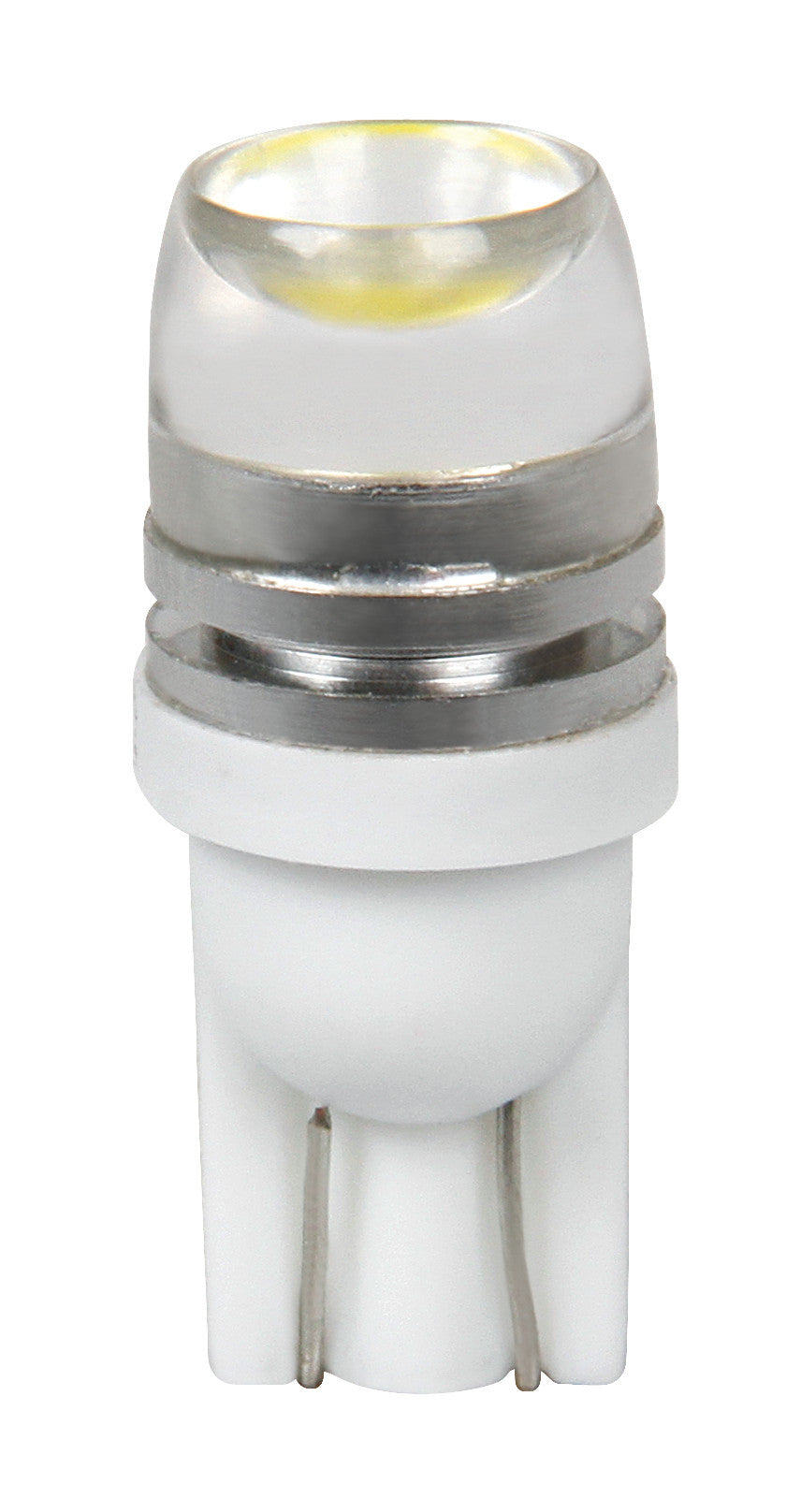 12V Hyper-Led 2 - 1 SMD x 2 chips - (T10) - 1W - W2,1x9,5d - 2 pz - Scatola - Bianco - Doppia polarità