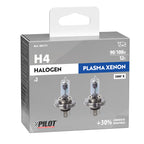12V Lampada alogena Xenon - (H4) - 100/90W - P43t - 2 pz - Scatola
