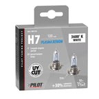 12V Lampada alogena Xenon - (H7) - 100W - PX26d - 2 pz - Scatola
