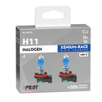 12V Lampada alogena Xenium Race - H11 - 55W - PGJ19-2 - 2 pz - Scatola