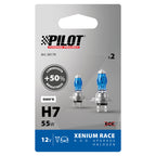 12V Lampada alogena Xenium Race - H7 - 55W - PX26d - 2 pz - Scatola