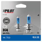 12V Lampada alogena Blu-Xe - H4 - 60/55W - P43t - 2 pz - Scatola