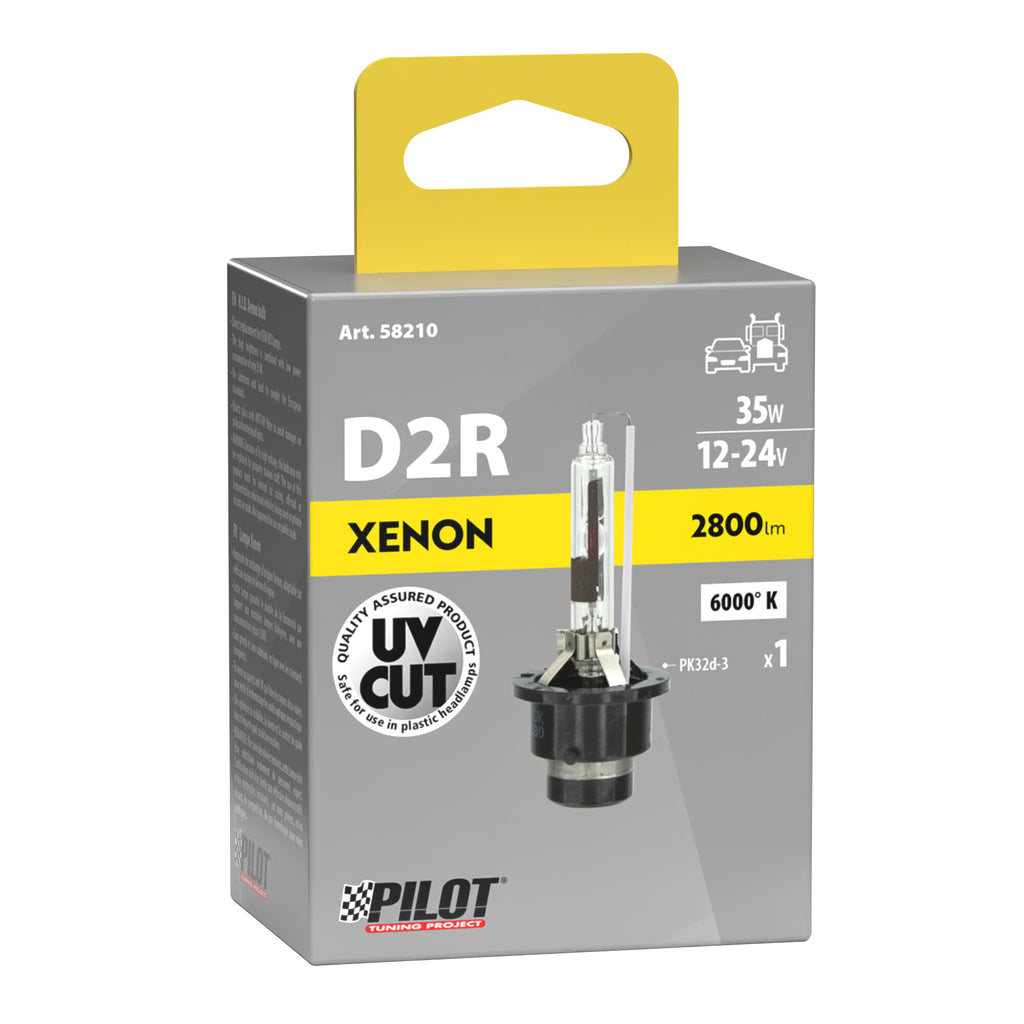 Lampada HID Xenon 6.000°K - D2R - 35W - P32d-3 - 1 pz - Scatola