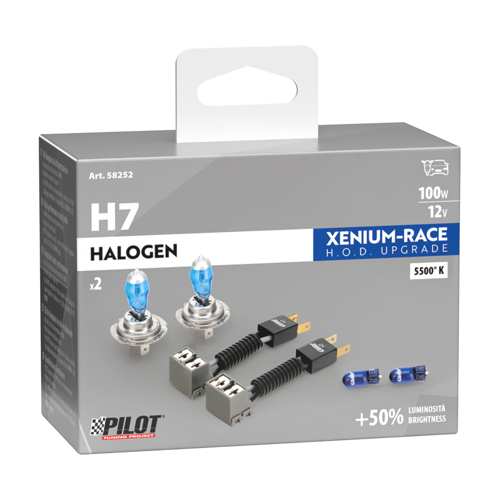 12V Xenium Race Bonus-Pack - (H7) - 100W - PX26d - 2 pz - Scatola