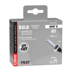 12/24V Lampadina HID Xenon 6.000K - H1 - 1 pz - Scatola