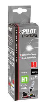 12/24V Lampadina HID Xenon 8.000K - H1 - 1 pz - Scatola