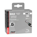 12/24V Lampadina HID Xenon 6.000K - H4 - 1 pz - Scatola - (Bi-Xenon)