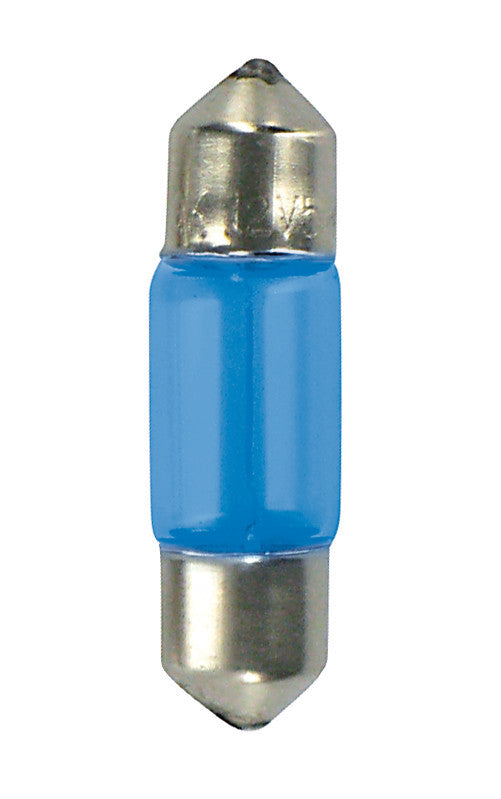 12V Lampada siluro Blu-Xe - 8x28 mm - 15W - SV7-8 - 2 pz - Scatola