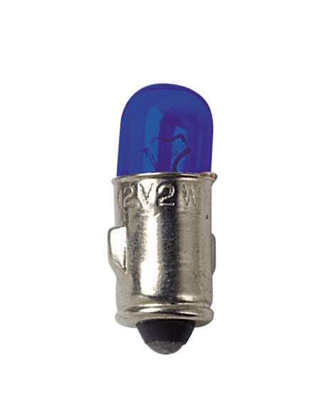 12V Lampada mignon - 2W - BA7s - 2 pz - D/Blister - Blu