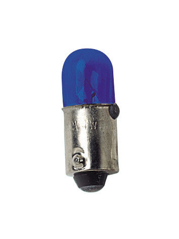 12V Lampada micro - (T4W) - 4W - BA9s - 2 pz - D/Blister - Blu