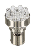 12V Lampada Multi-Led 11 Led - (PY21W) - BAU15s - 1 pz - Scatola - Arancio