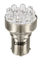 12V Lampada Multi-Led 11 Led - (P21W) - BA15s - 1 pz - Scatola - Rosso