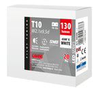 12/24V Led Series 1 SMD x 1 chip - (T10) - W2,1x9,5d - 20 pz - Scatola - Bianco - Doppia polarità - Resistenza incorporata