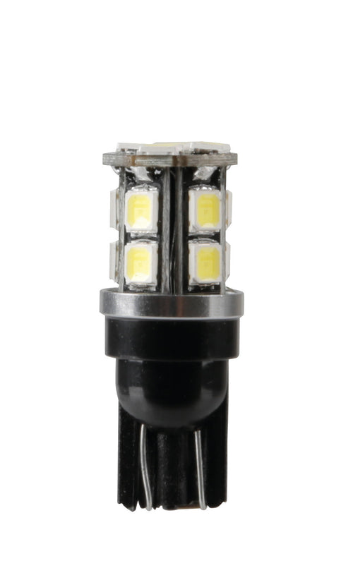 12/24V Led series - 15 Led SMD - (T10) - W2,1x9,5d - 2 pz - Scatola - Bianco - Doppia polarità