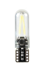 12/24V Led series - 2 Led COB - (T10) - W2,1x9,5d - 2 pz - Scatola - Bianco - Doppia polarità