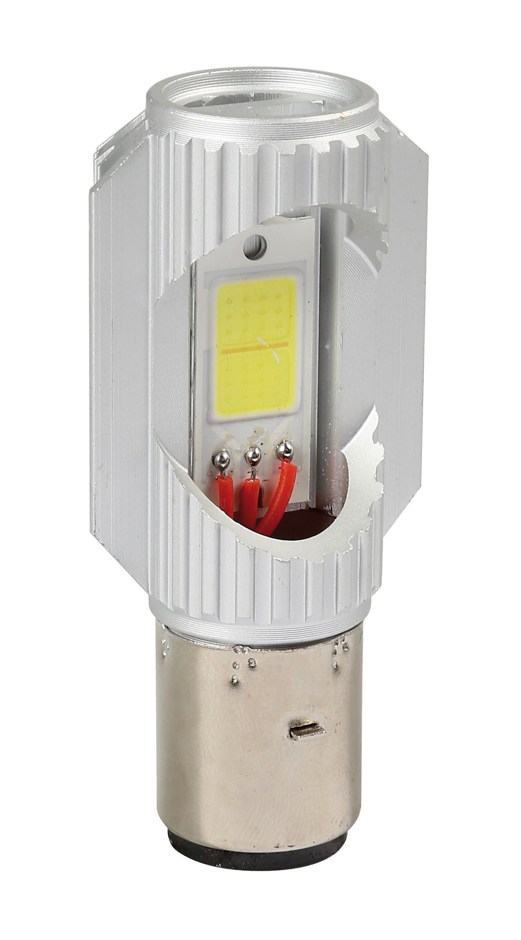 12/24V Mega-Led 2 - 2 SMD x 12 chip - (S2) - BA20d - 1 pz - Scatola - Bianco - Doppia polarità - Resistenza incorporata