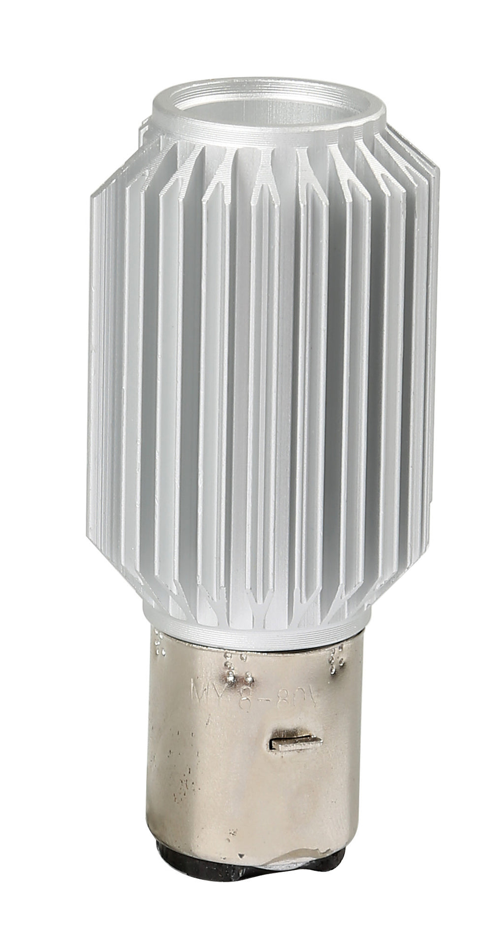 12/24V Mega-Led 2 - 2 SMD x 12 chip - (S2) - BA20d - 1 pz - Scatola - Bianco - Doppia polarità - Resistenza incorporata