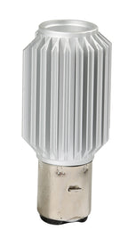 12/24V Mega-Led 2 - 2 SMD x 12 chip - (S2) - BA20d - 1 pz - Scatola - Bianco - Doppia polarità - Resistenza incorporata