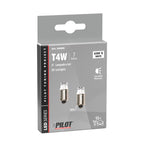 12V Led Series - 1 Led - (T4W) - BA9s - 2 pz - Scatola - Bianco