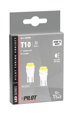 12V Hyper-Led 3 - 1 SMD x 3 chips - (T10) - W2,1x9,5d - 2 pz - Scatola - Bianco - Doppia polarità