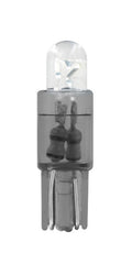 12V Micro lampada zoccolo plastica 1 Led - (T5) - W2x4,6d - 2 pz - Scatola - Bianco