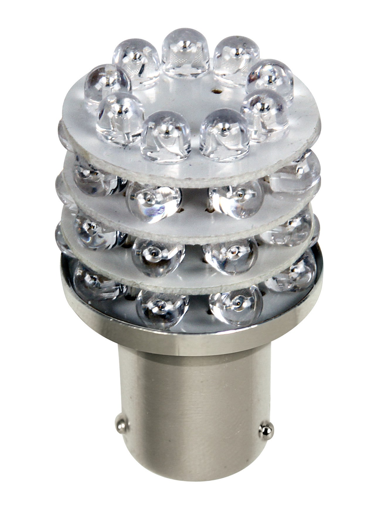 12V Lampada Multi-Led 36 Led - (P21/5W) - BAY15d - 1 pz - D/Blister - Rosso