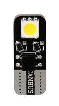 12V Hyper-Led 6 - 2 SMD x 3 chips - (T10) - Bifocus - W2,1x9,5d - 2 pz - Scatola - Bianco - Doppia polarità - Resistenza incorporata