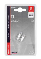 12V Hyper-Led 2 - 1 SMD x 2 chips - (T3) - W2x4,6d - 2 pz - Scatola - Bianco