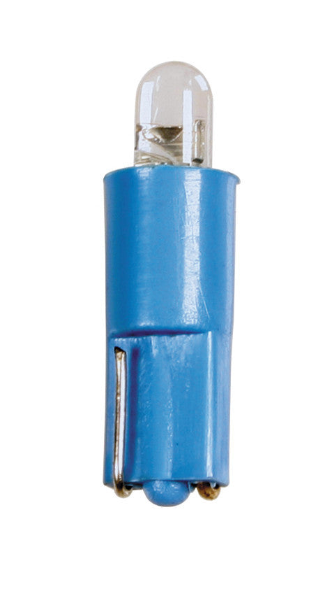 12V Kit Lampade cruscotto 1 Led - (T3) - W2x4,6d - 5 pz - D/Blister - Viola