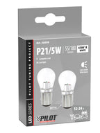 12/24V Mega-Led 16 - 1 Smd x 16 chips - (P21/5W) - BAY15d - 2 pz - Scatola - Bianco